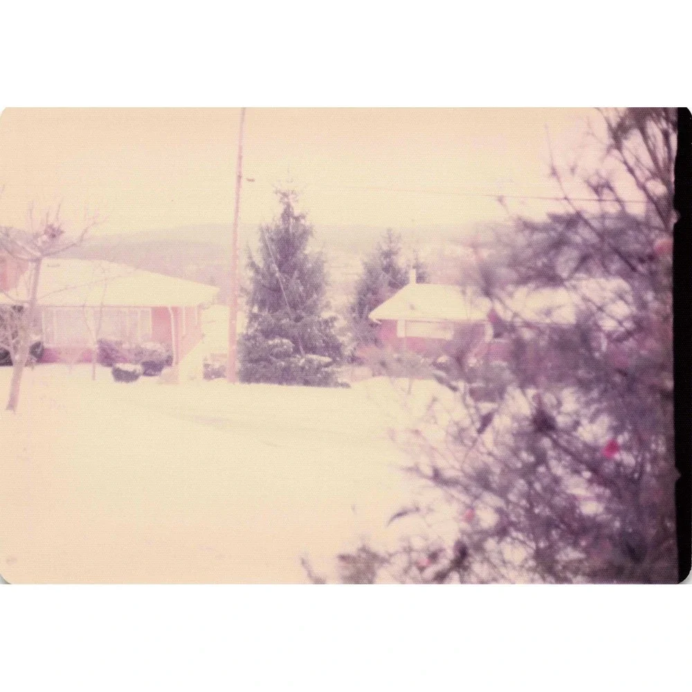 Vintage 1970s Snowy USAF Base Housing Winter Lot of 7 Photos 3.5x5 - Picture 6 of 7